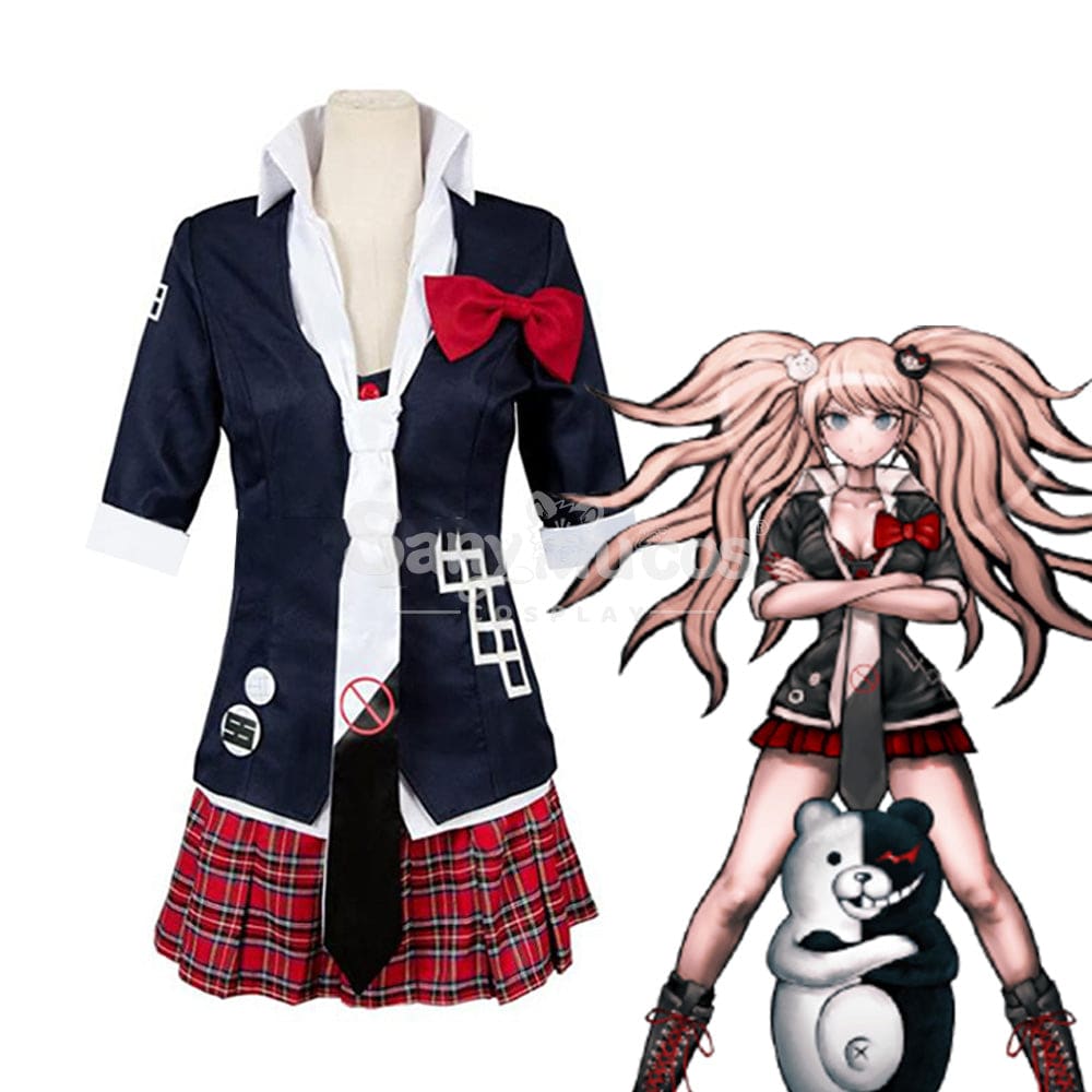 【In Stock】Anime Danganronpa Cosplay Enoshima Junko Costume Costumes