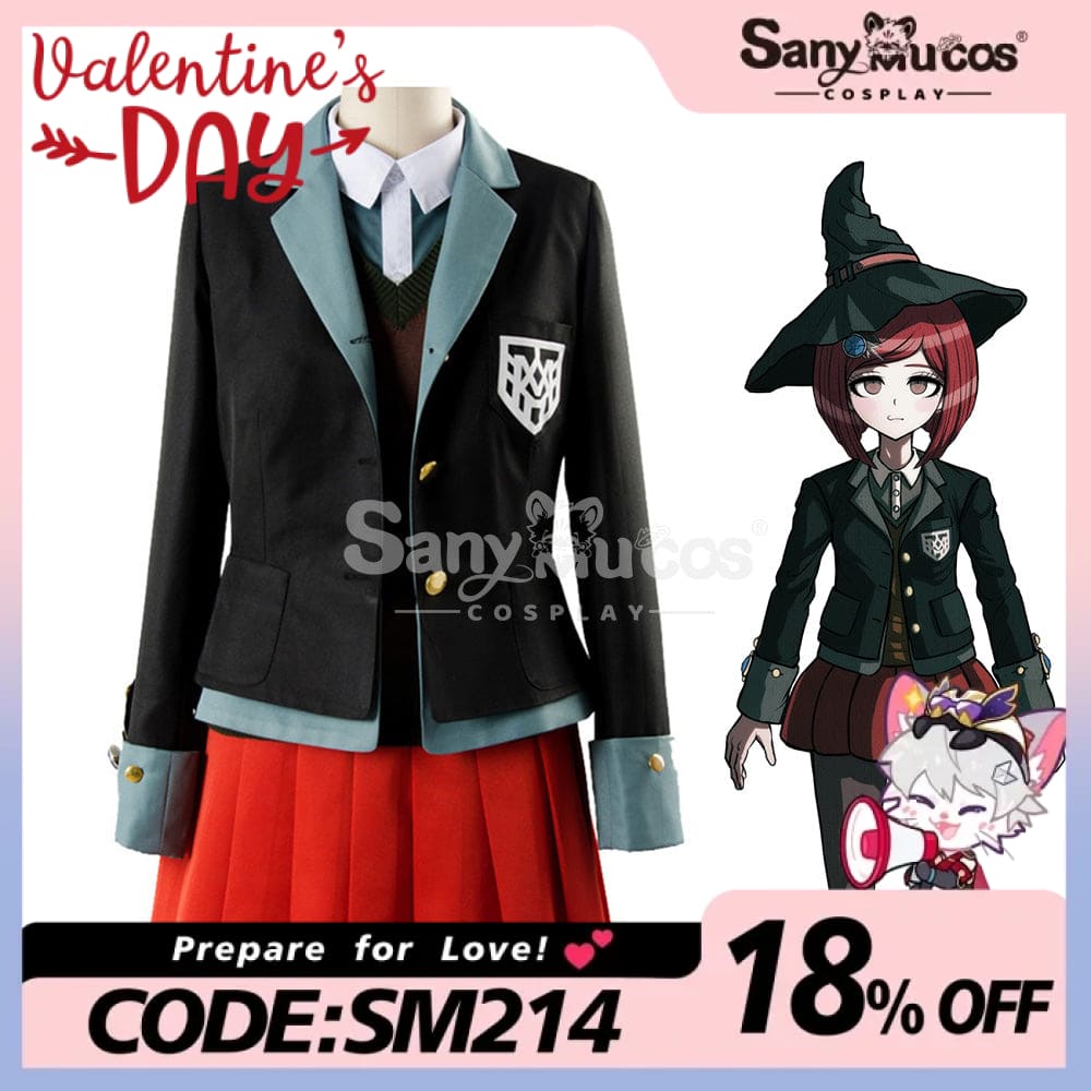 【In Stock】Anime Danganronpa Cosplay Yumeno Himiko Costume Costumes