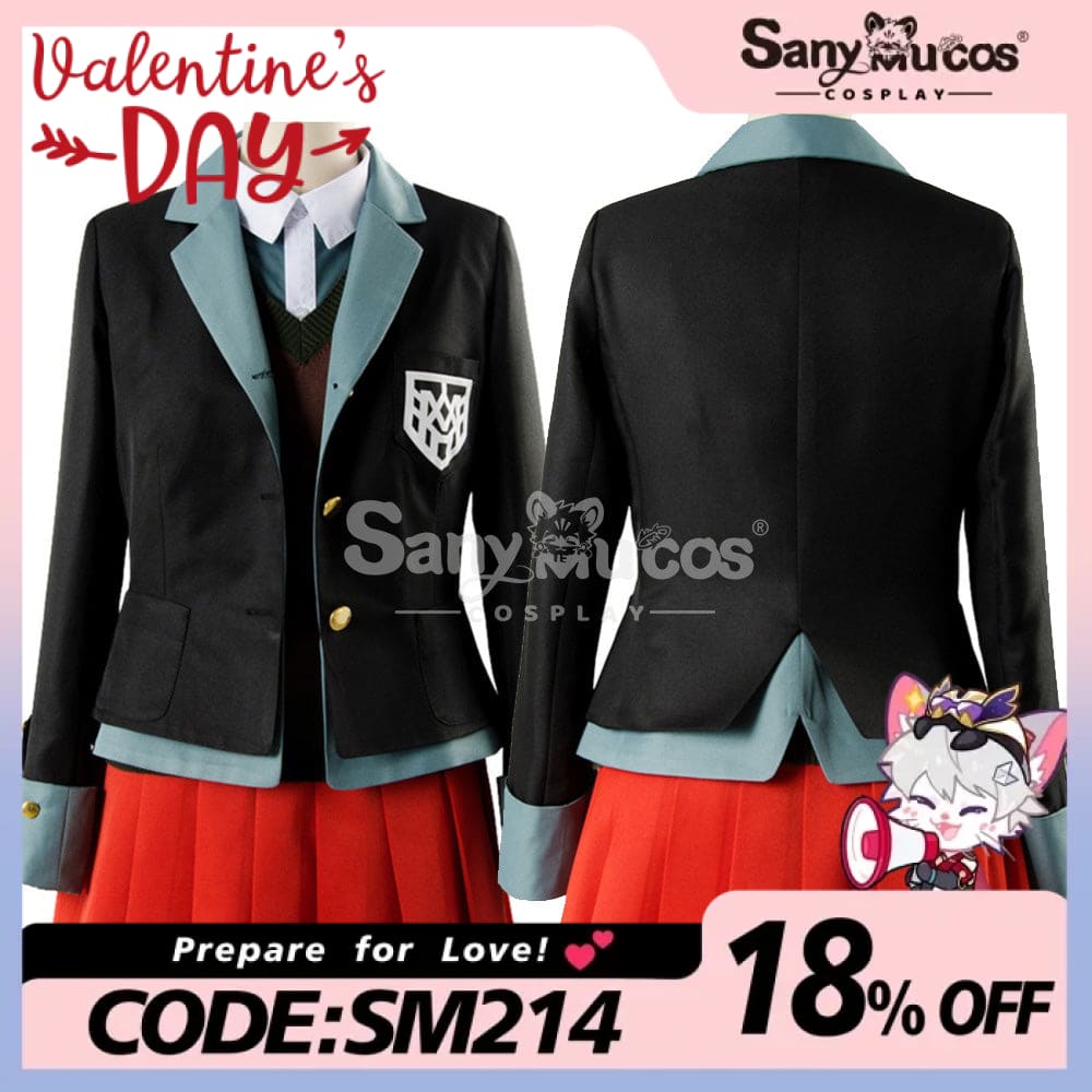 【In Stock】Anime Danganronpa Cosplay Yumeno Himiko Costume Costumes