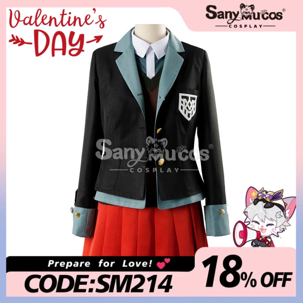 【In Stock】Anime Danganronpa Cosplay Yumeno Himiko Costume Costumes