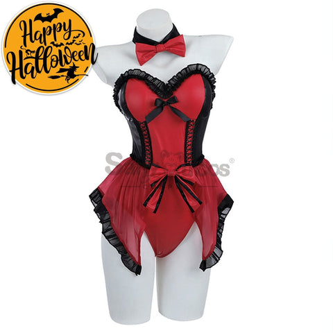 【In Stock】Anime Date A Live Cosplay Kurumi Tokisaki Bunny Girl Costume Costumes