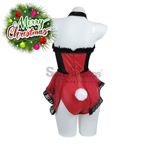 【In Stock】Anime Date A Live Cosplay Kurumi Tokisaki Bunny Girl Costume Costumes