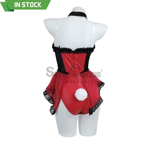 【In Stock】Anime Date A Live Cosplay Kurumi Tokisaki Bunny Girl Costume Costumes