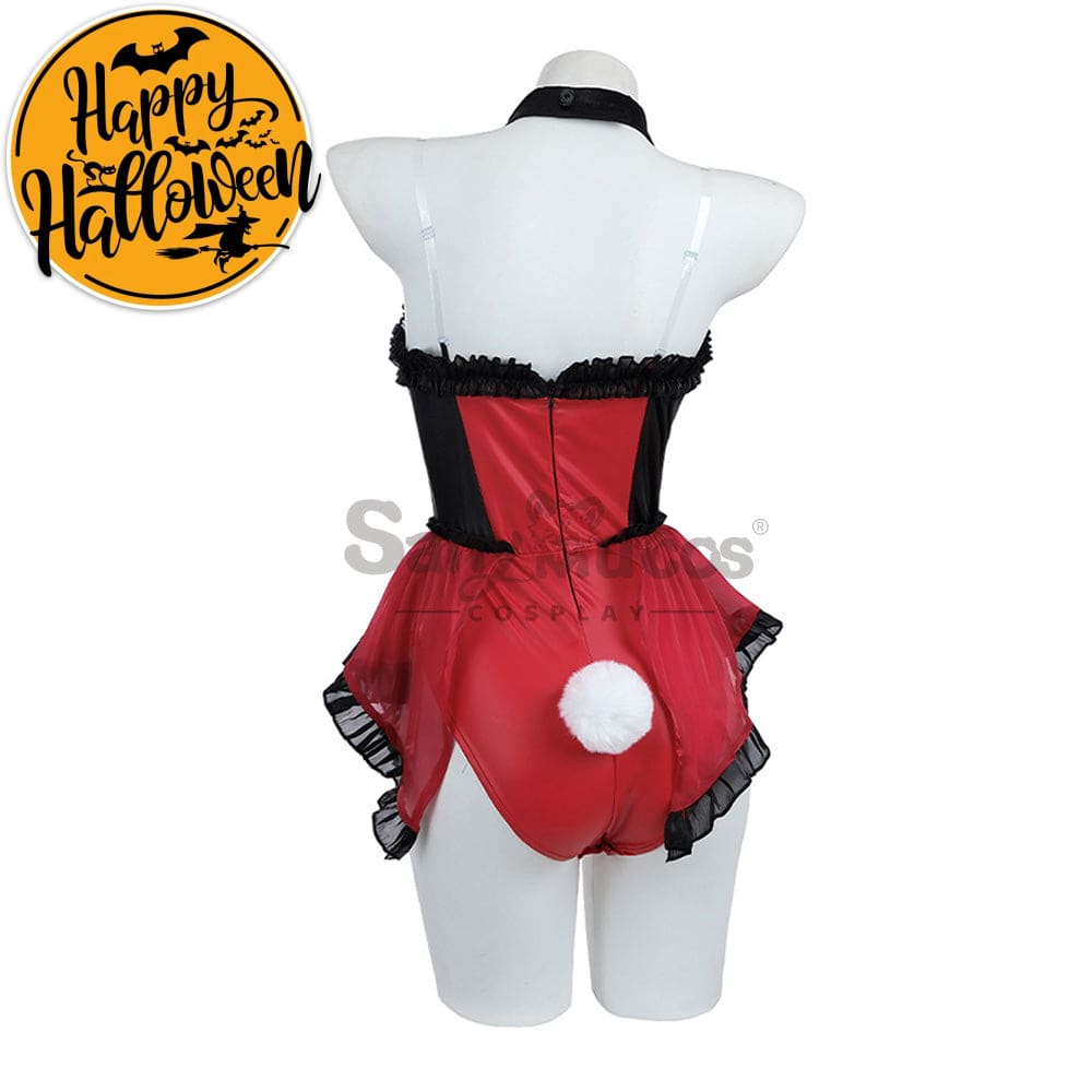 【In Stock】Anime Date A Live Cosplay Kurumi Tokisaki Bunny Girl Costume Costumes
