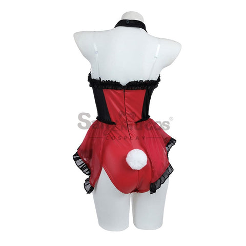 【In Stock】Anime Date A Live Cosplay Kurumi Tokisaki Bunny Girl Costume Costumes
