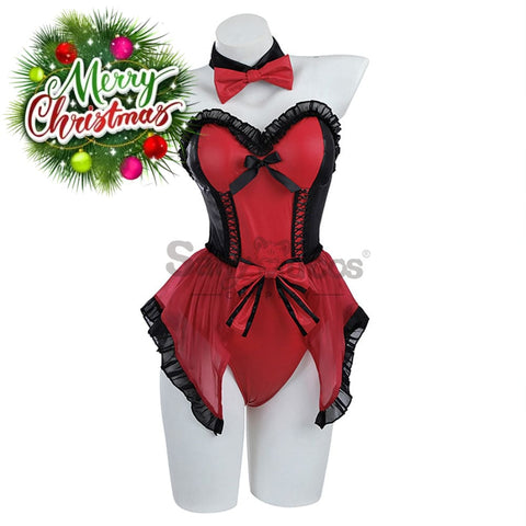 【In Stock】Anime Date A Live Cosplay Kurumi Tokisaki Bunny Girl Costume Costumes