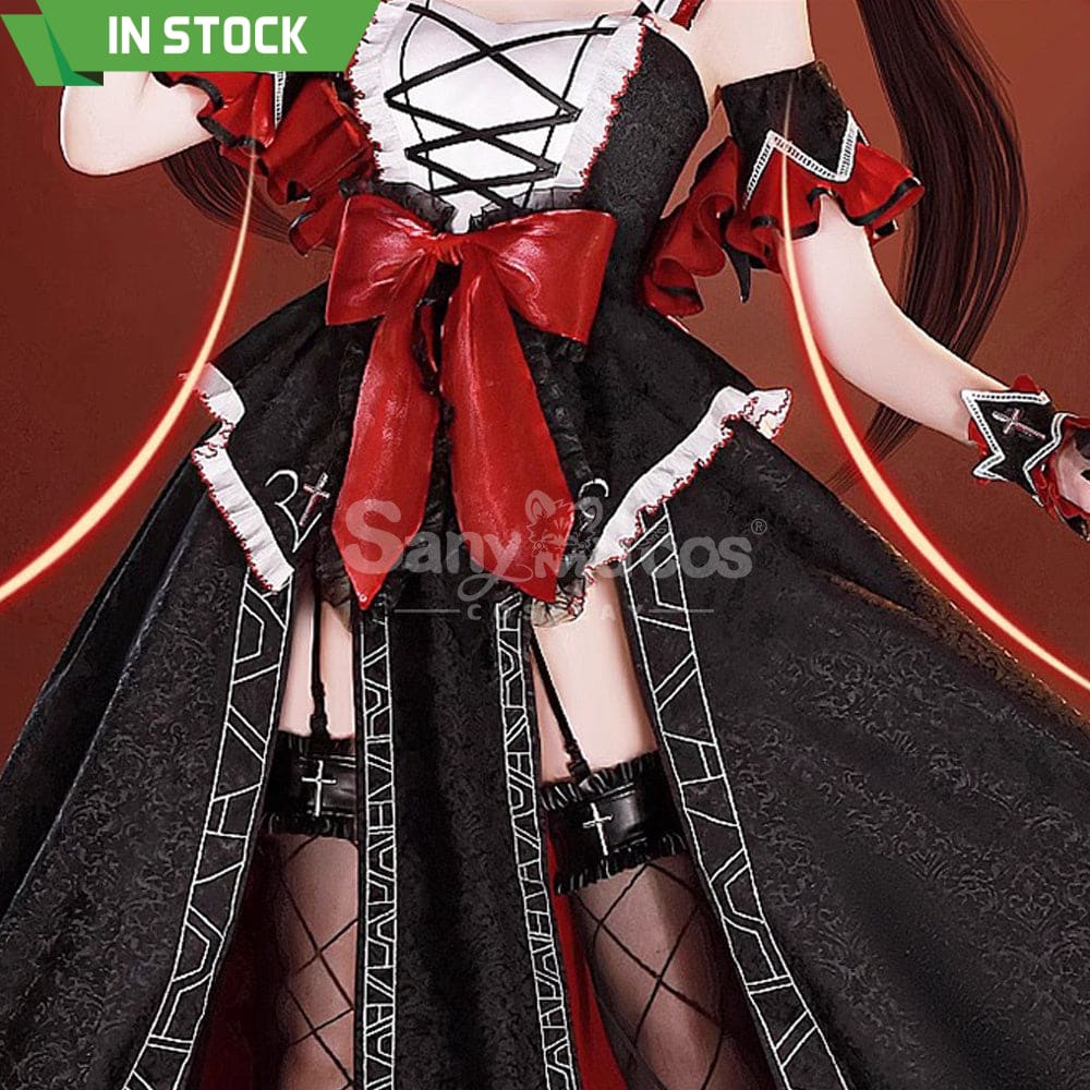 【In Stock】Anime Date A Live Cosplay Kurumi Tokisaki Costume Premium Edition Costumes