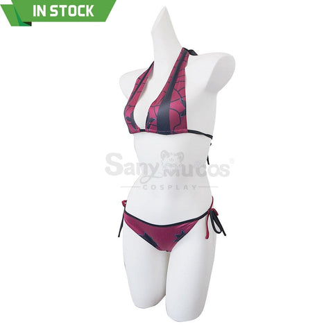 【In Stock】Anime Demon Slayer Cosplay Giyu Daki Bikini Swimsuit Costume Costumes