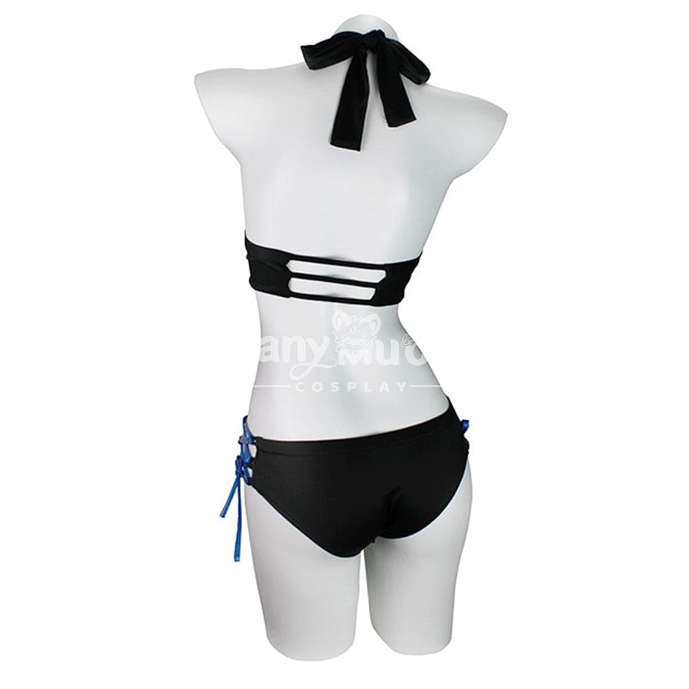 【In Stock】Anime Demon Slayer Cosplay Kanroji Mitsuri Bikini Swimsuit Costume Costumes