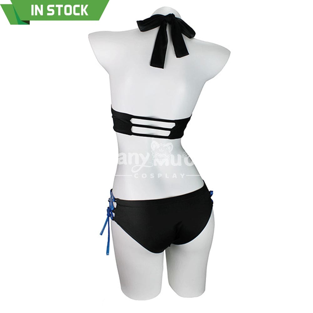 【In Stock】Anime Demon Slayer Cosplay Kanroji Mitsuri Bikini Swimsuit Costume Costumes