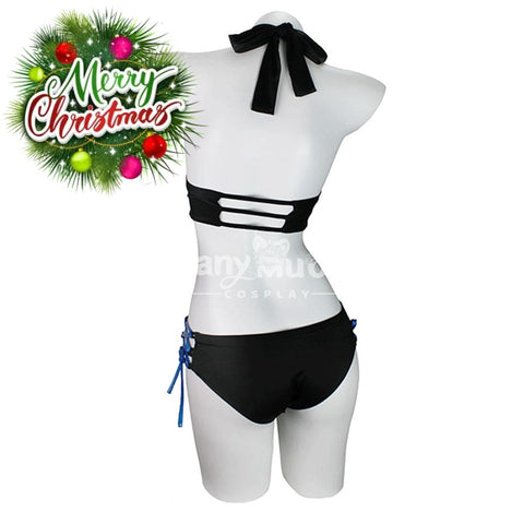 【In Stock】Anime Demon Slayer Cosplay Kanroji Mitsuri Bikini Swimsuit Costume Costumes