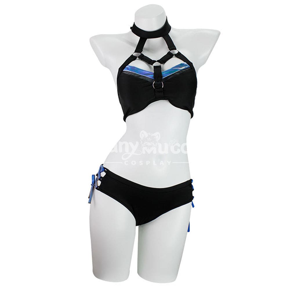 【In Stock】Anime Demon Slayer Cosplay Kanroji Mitsuri Bikini Swimsuit Costume Costumes