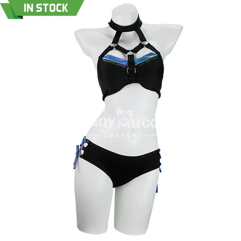 【In Stock】Anime Demon Slayer Cosplay Kanroji Mitsuri Bikini Swimsuit Costume Costumes