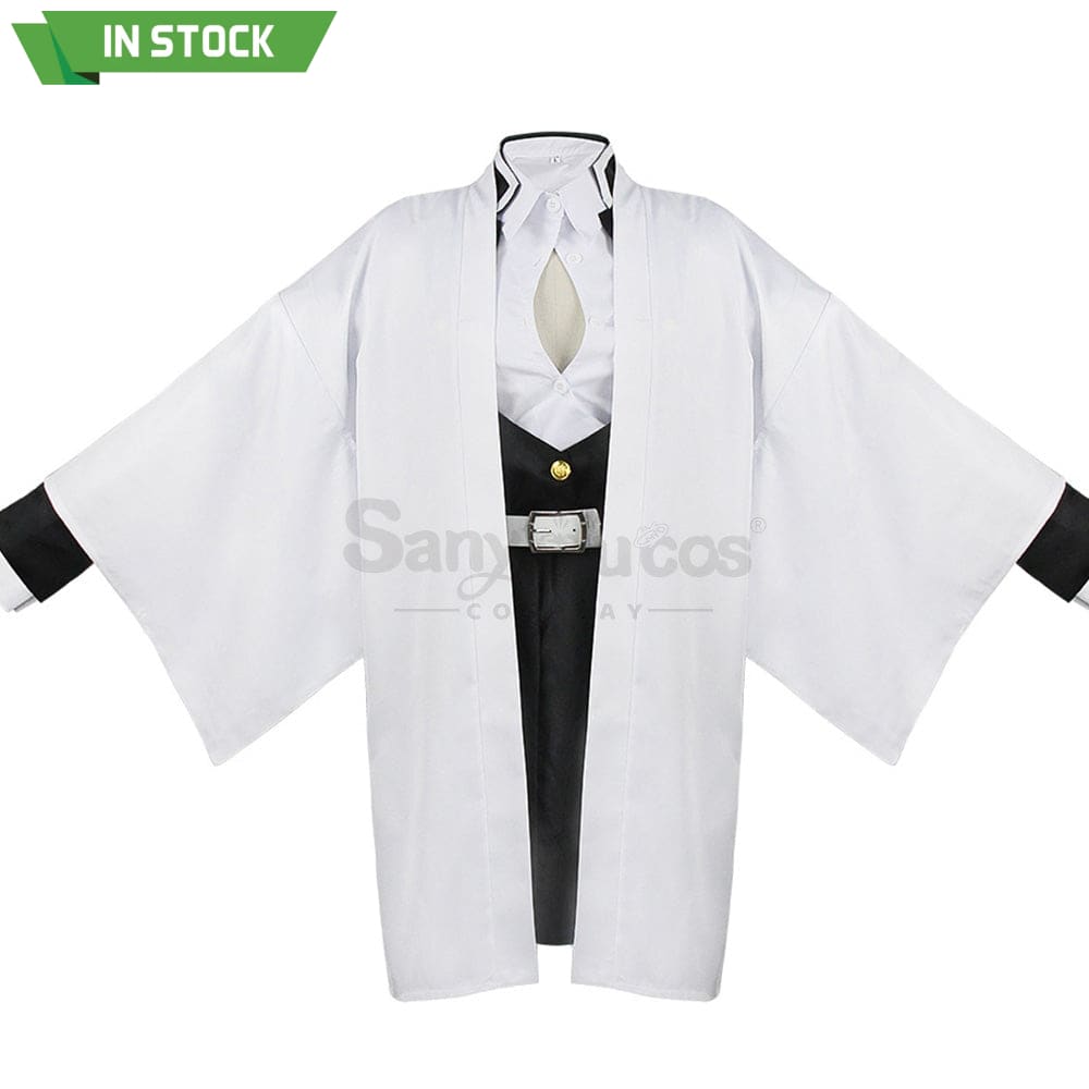 【In Stock】Anime Demon Slayer Cosplay Kanroji Mitsuri Kisatsutai Uniform Costume Costumes