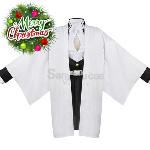 【In Stock】Anime Demon Slayer Cosplay Kanroji Mitsuri Kisatsutai Uniform Costume Costumes