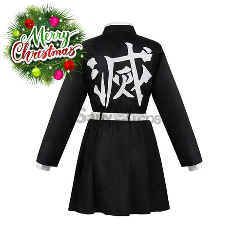 【In Stock】Anime Demon Slayer Cosplay Kanroji Mitsuri Kisatsutai Uniform Costume Costumes