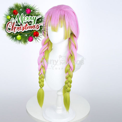 【In Stock】Anime Demon Slayer Cosplay Kanroji Mitsuri Wig Wigs