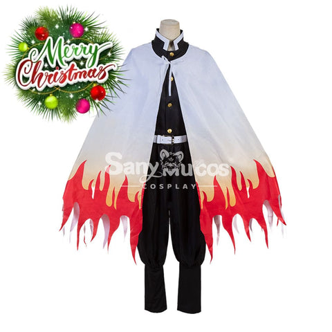 【In Stock】Anime Demon Slayer Cosplay Rengoku Kyoujurou Costume Costumes