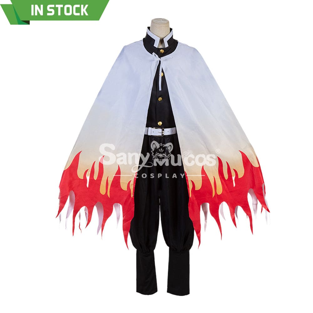 【In Stock】Anime Demon Slayer Cosplay Rengoku Kyoujurou Costume Costumes