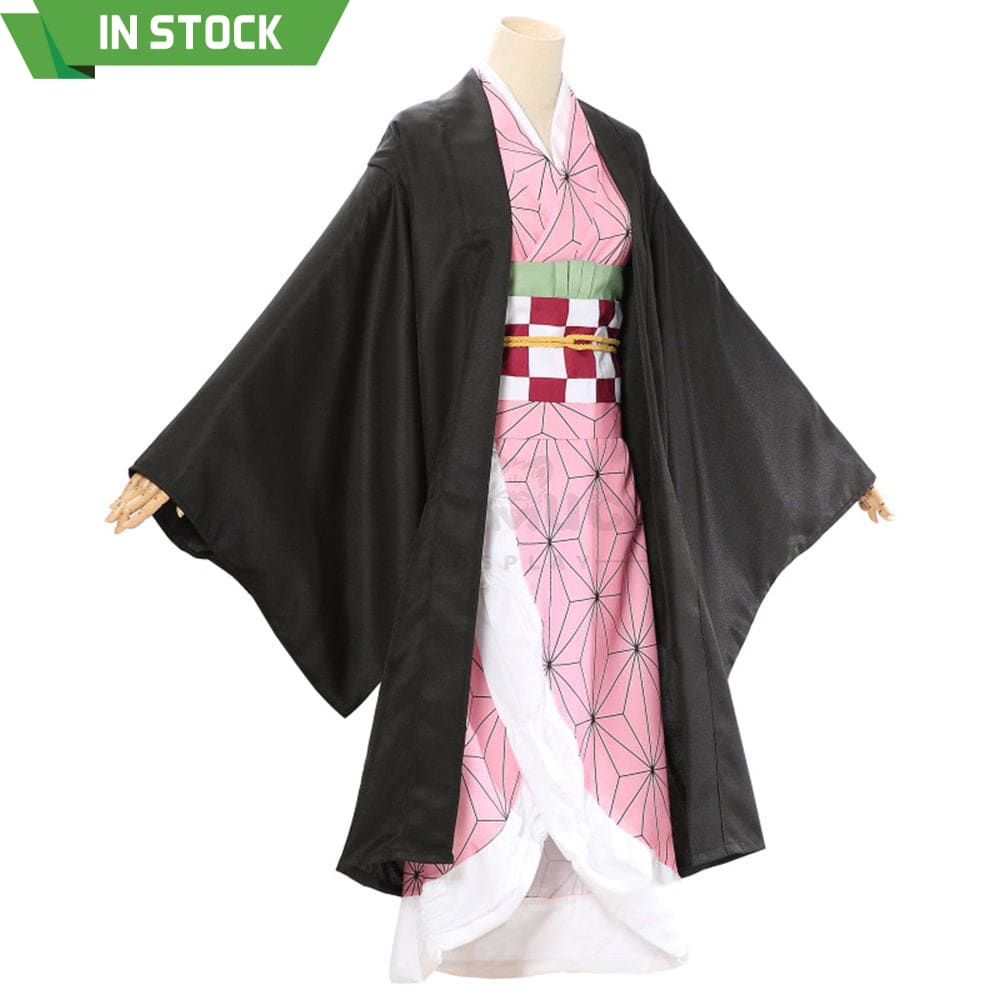 Anime Demon Slayer: Kimetsu No Yaiba Cosplay Nezuko Kamado Costume Plus Size Costumes