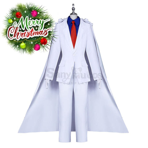 【In Stock】Anime Detective Conan Cosplay Kaitou Kid Costume Plus Size Costumes