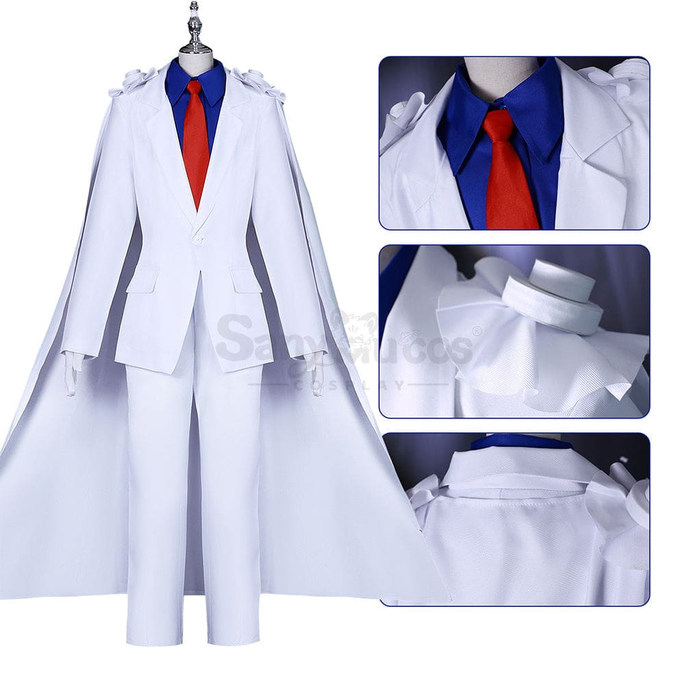 【In Stock】Anime Detective Conan Cosplay Kaitou Kid Costume Plus Size Costumes