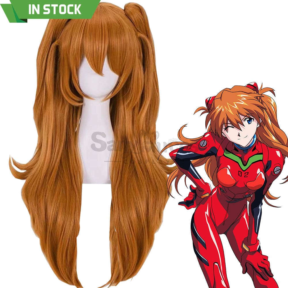 【In Stock】Anime Eva Neon Genesis Evangelion Cosplay Asuka Langley Soryu Wig Wigs