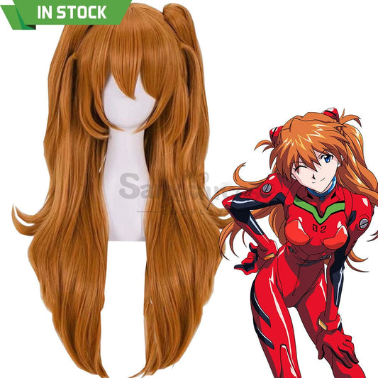 【In Stock】Anime Eva Neon Genesis Evangelion Cosplay Asuka Langley Soryu Wig Wigs 1000