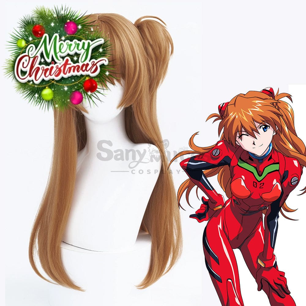 【In Stock】Anime Eva Neon Genesis Evangelion Cosplay Asuka Langley Soryu Wig Wigs