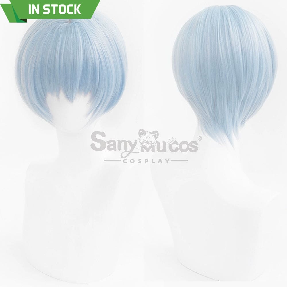 【In Stock】Anime Eva Neon Genesis Evangelion Cosplay Ayanami Rei Wig Wigs