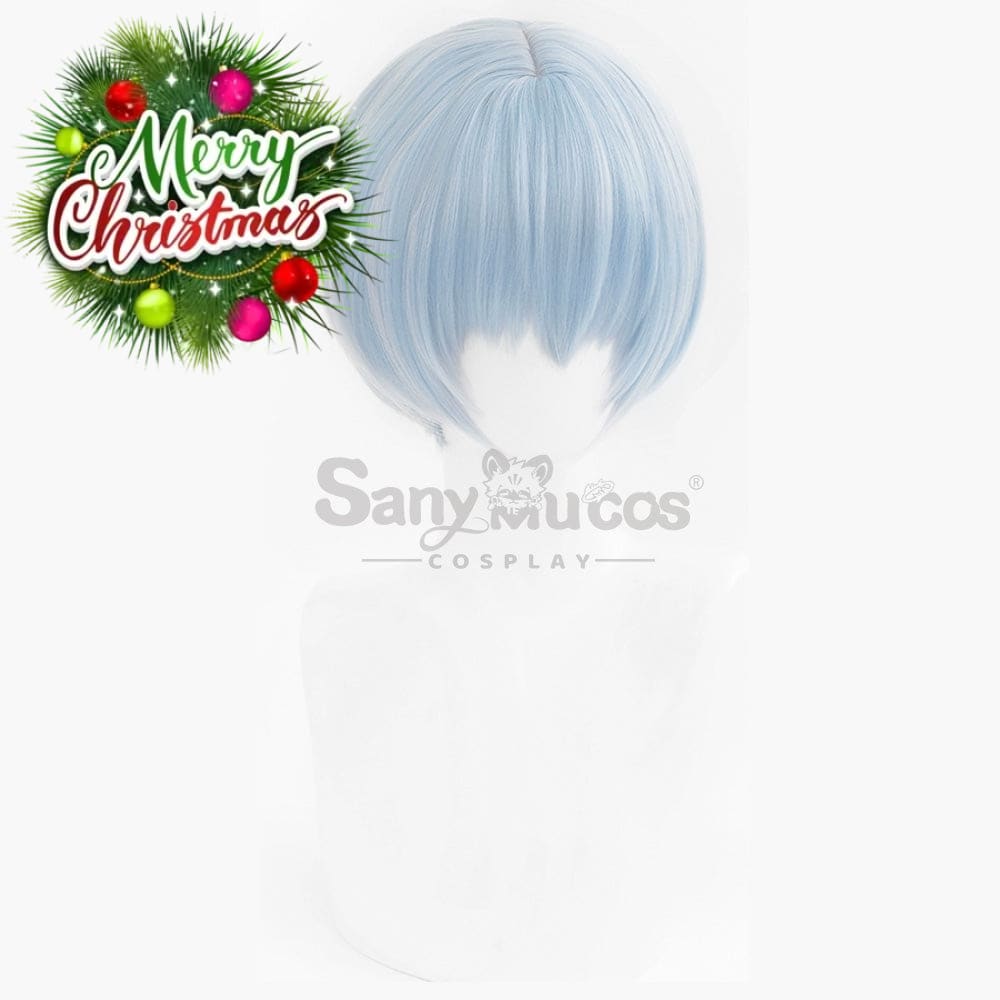 【In Stock】Anime Eva Neon Genesis Evangelion Cosplay Ayanami Rei Wig Wigs