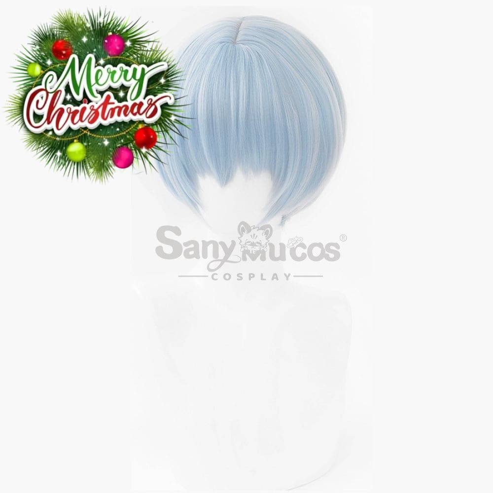 【In Stock】Anime Eva Neon Genesis Evangelion Cosplay Ayanami Rei Wig Wigs