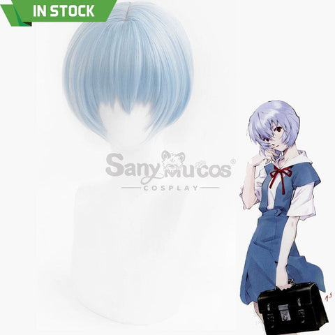 【In Stock】Anime Eva Neon Genesis Evangelion Cosplay Ayanami Rei Wig Wigs