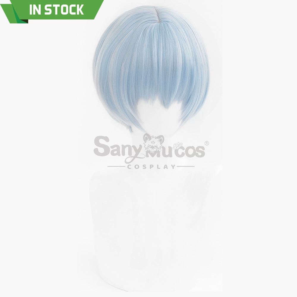 【In Stock】Anime Eva Neon Genesis Evangelion Cosplay Ayanami Rei Wig Wigs