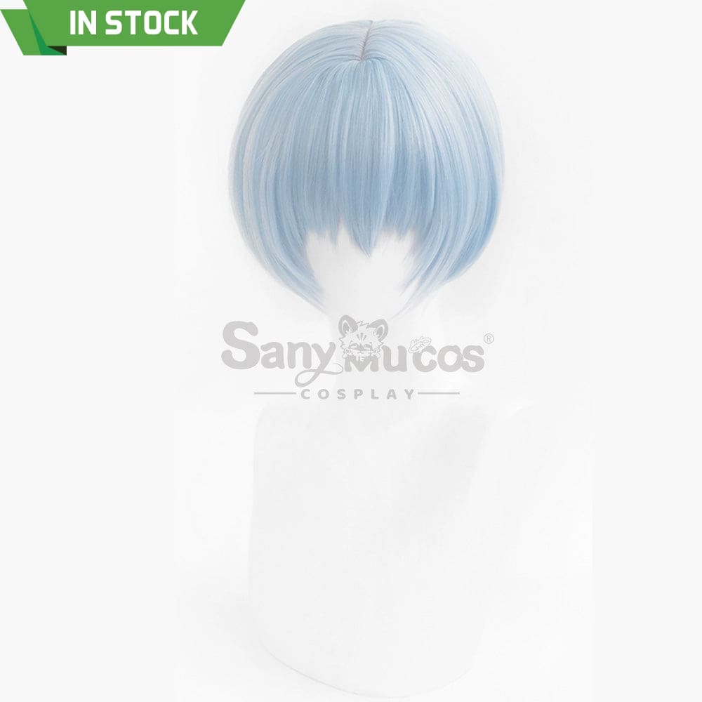 【In Stock】Anime Eva Neon Genesis Evangelion Cosplay Ayanami Rei Wig Wigs