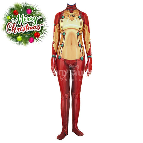 【In Stock】Anime Eva Neon Genesis Evangelion Cosplay Bodysuit Jumpsuit Costume Asuka 2 / S Costumes