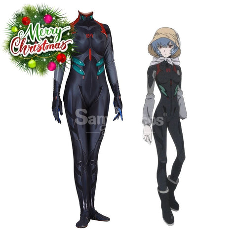 【In Stock】Anime Eva Neon Genesis Evangelion Cosplay Bodysuit Jumpsuit Costume Costumes