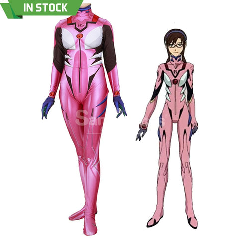 【In Stock】Anime Eva Neon Genesis Evangelion Cosplay Bodysuit Jumpsuit Costume Costumes