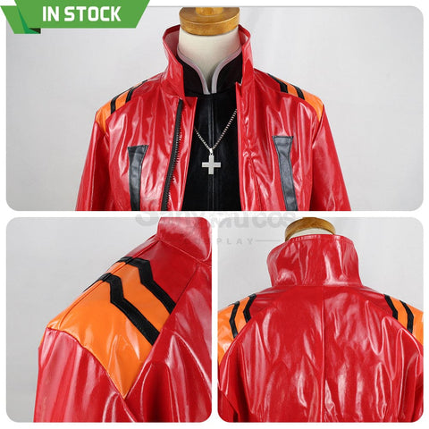 【In Stock】Anime Eva Neon Genesis Evangelion Cosplay Katsuragi Misato Costume Costumes