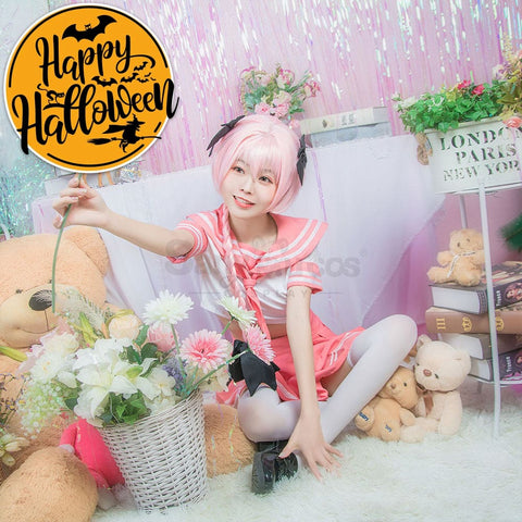 【In Stock】Anime Fate/Apocrypha Astolfo Jk Pink School Uniform Cosplay Costumes