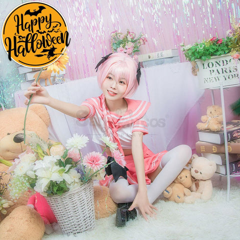 【In Stock】Anime Fate/Apocrypha Astolfo Jk Pink School Uniform Cosplay Costumes