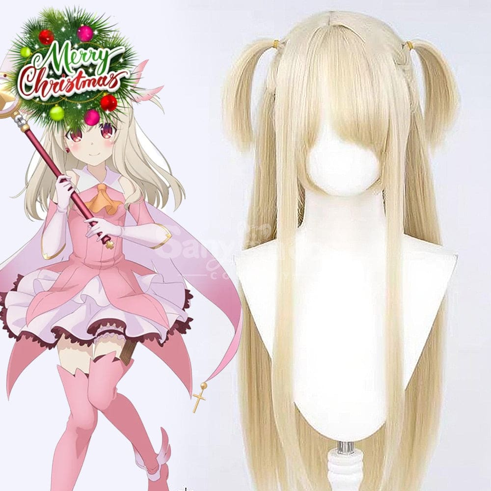 【In Stock】Anime Fate/kaleid liner Prisma Illya Cosplay Illyasviel von Einzbern Cosplay Wig Cosplay Wigs