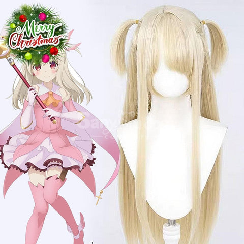 【In Stock】Anime Fate/kaleid liner Prisma Illya Cosplay Illyasviel von Einzbern Cosplay Wig Cosplay Wigs