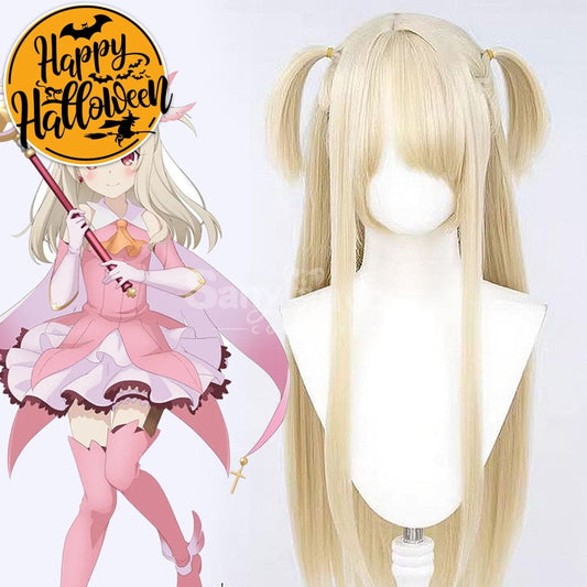 【In Stock】Anime Fate/kaleid liner Prisma Illya Cosplay Illyasviel von Einzbern Cosplay Wig Cosplay Wigs 1000