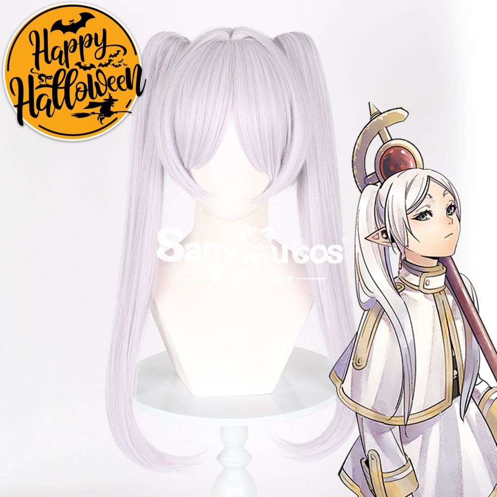 【In Stock】Anime Frieren: Beyond Journey’s End Cosplay Frieren Bunches Wig Wigs
