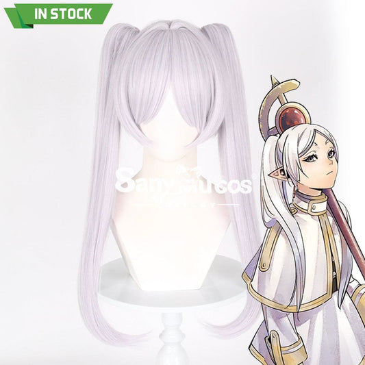 【In Stock】Anime Frieren: Beyond Journey’s End Cosplay Frieren Bunches Wig Wigs 1000