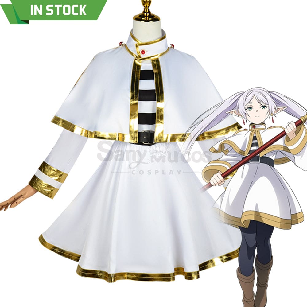 【In Stock】Anime Frieren: Beyond Journey’s End Cosplay Frieren Costume Plus Size Costumes