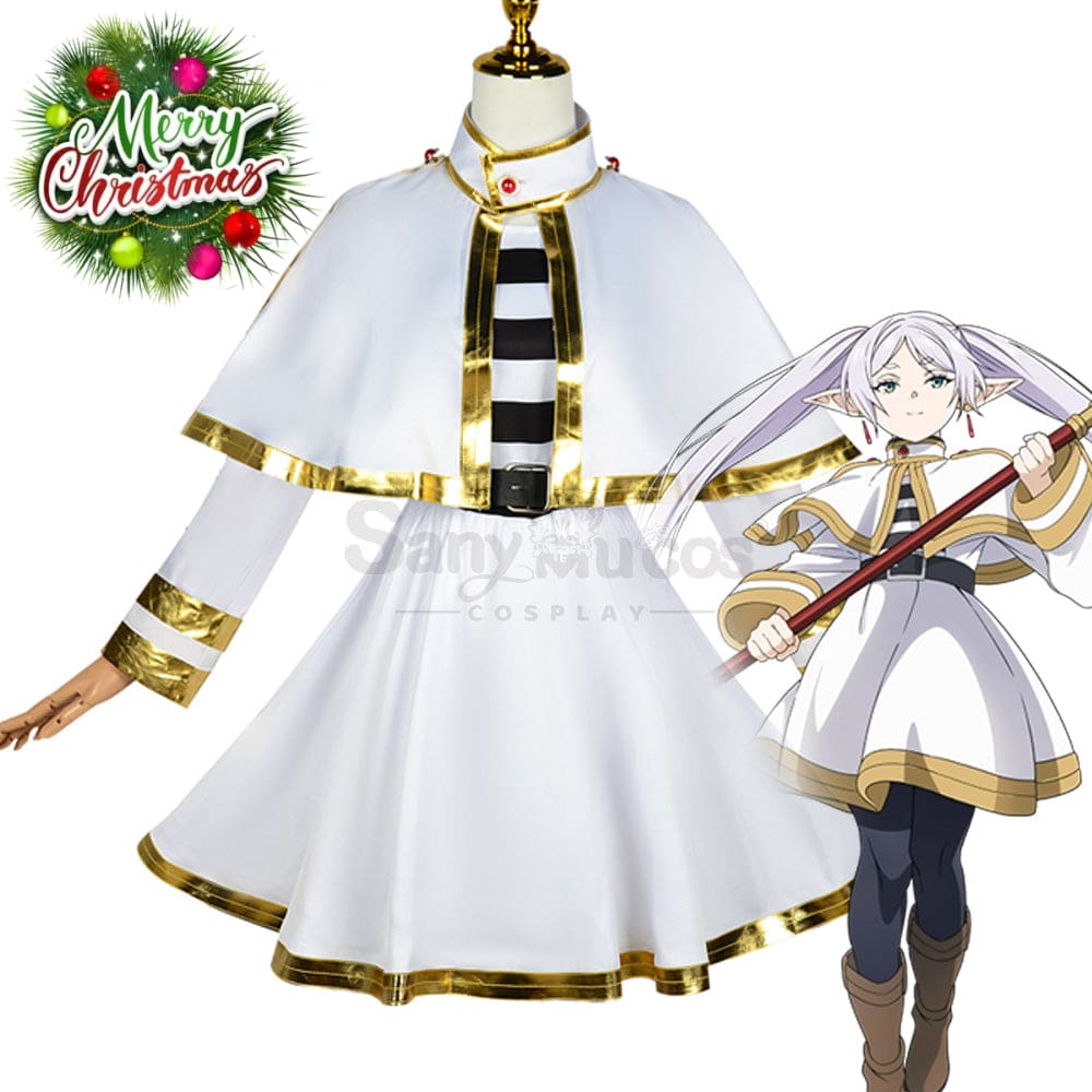 【In Stock】Anime Frieren: Beyond Journey’s End Cosplay Frieren Costume Plus Size Costumes