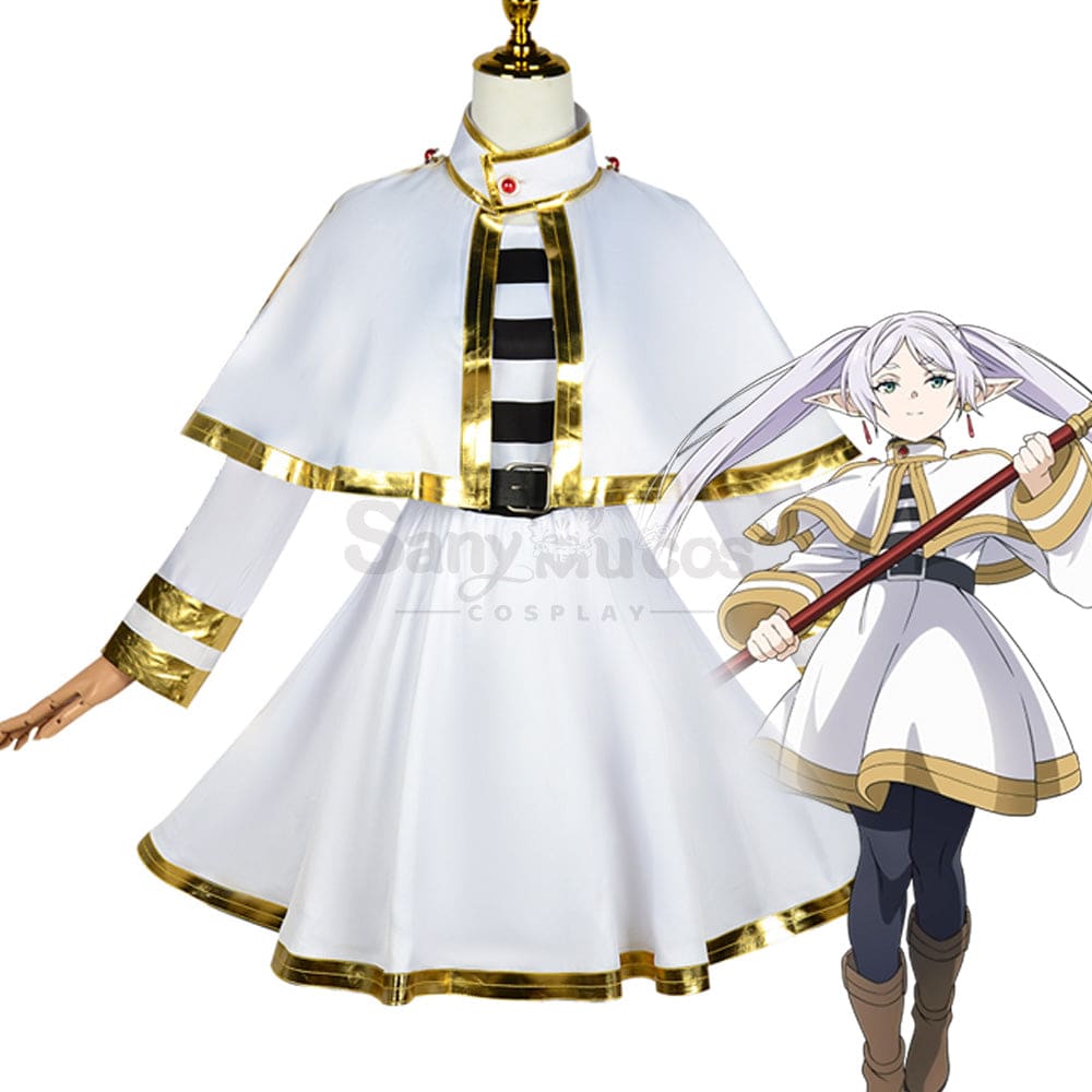 【In Stock】Anime Frieren: Beyond Journey’s End Cosplay Frieren Costume Plus Size Costumes
