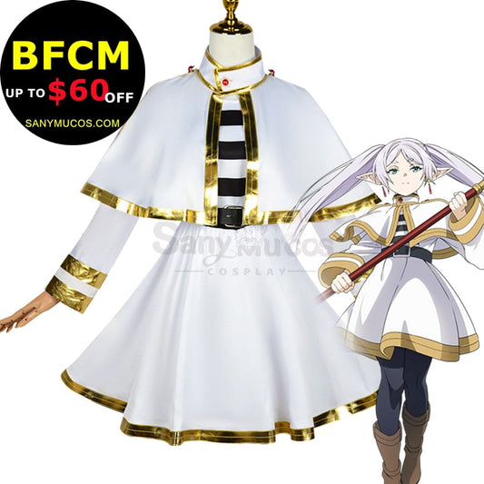 【In Stock】Anime Frieren: Beyond Journey’s End Cosplay Frieren Costume Plus Size Costumes 1000